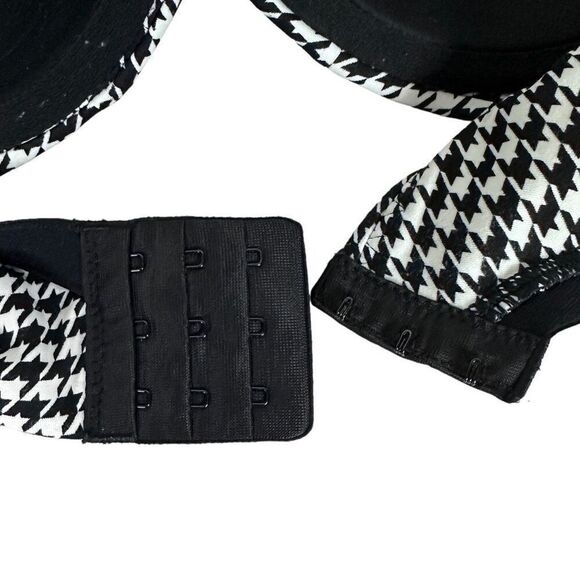 Soma Embracable Full Coverage Houndstooth Bra 38DDD Underwire - Picture 8 of 11